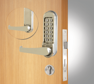 CL520 Mortice Euro Satin